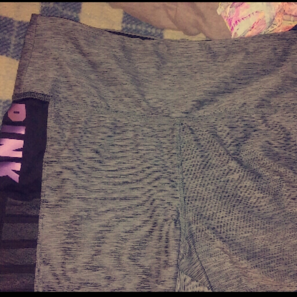 VS Pink spandex material shorts